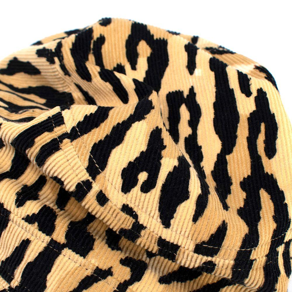 Guilty Parties Velvet Tiger Print Bucket Hat
