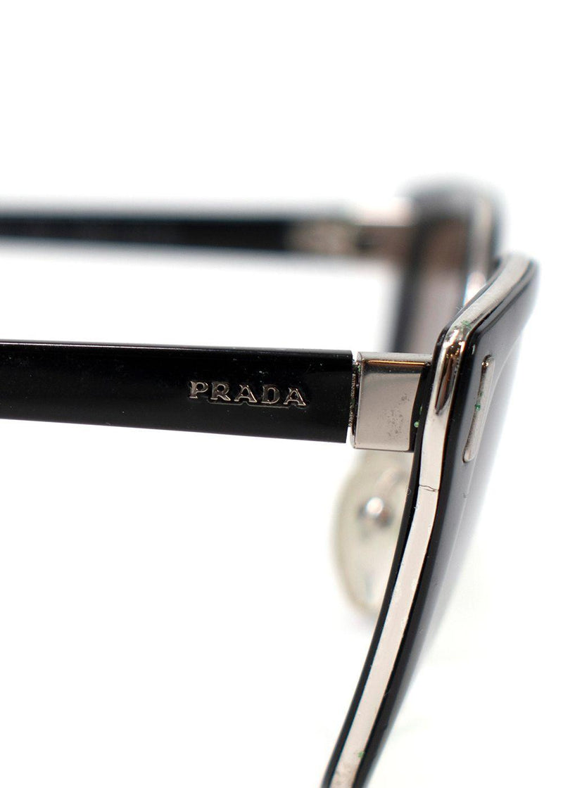 Prada Black Cat-eye Sunglasses