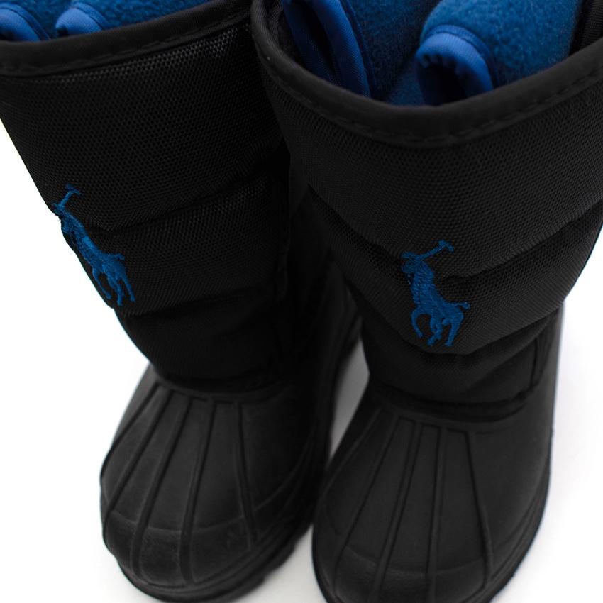Polo Ralph Lauren Black Snow Boots