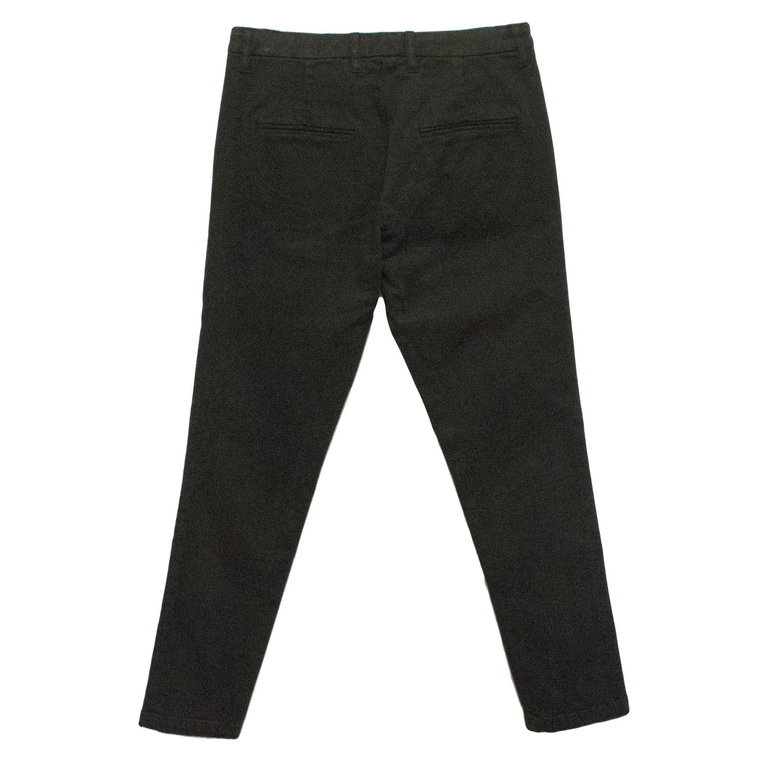 Lot78 Black Chino Trousers
