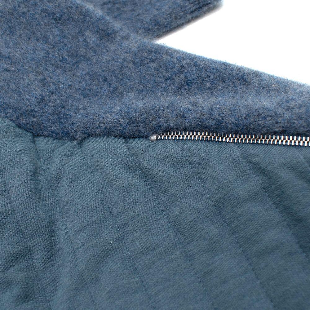 Loro Piana Quilted Wool & Cotton Blend Sweater
