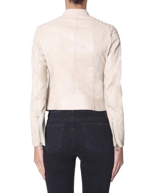 Belstaff Ash Rose 'Mollison' Leather Jacket