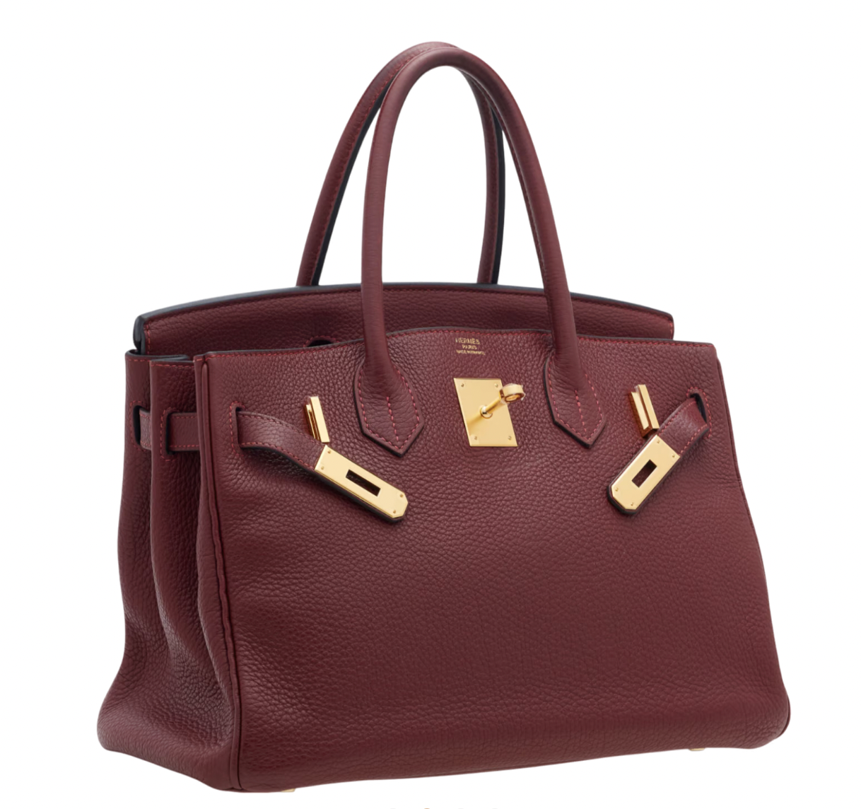 Hermès Birkin 30 cm in Rouge with Gold Hardware
