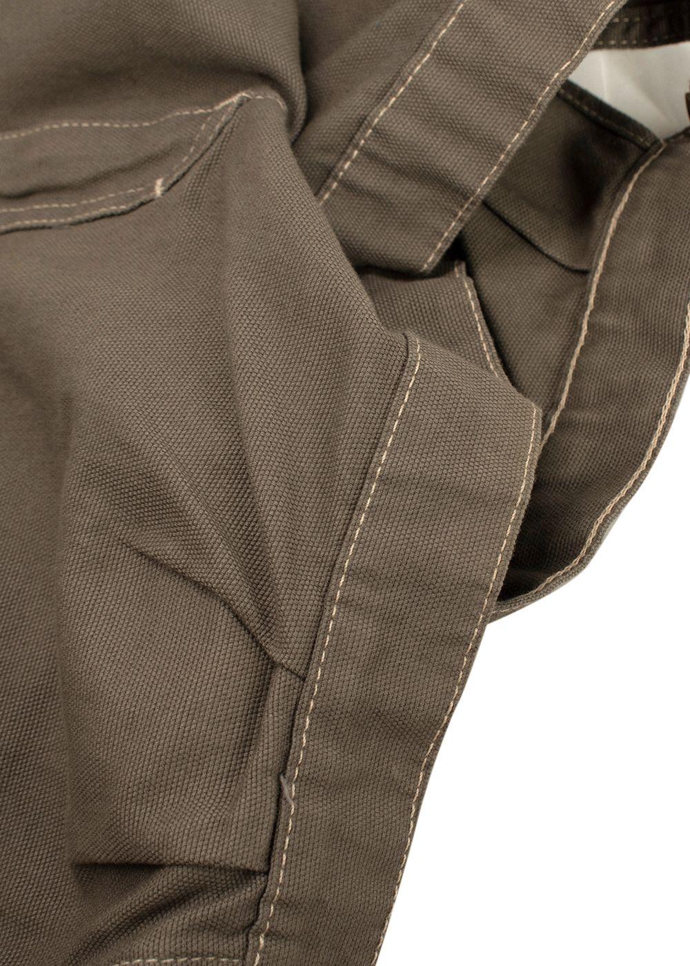 Roberto Cavali Khaki Denim Shorts