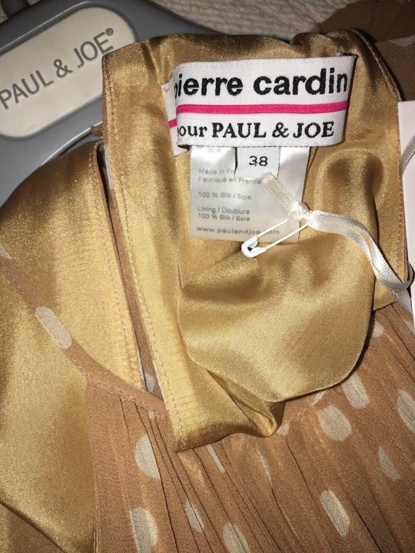 Paul & Joe feat. Pierre Cardin ''Superflu'' Pleated Dress