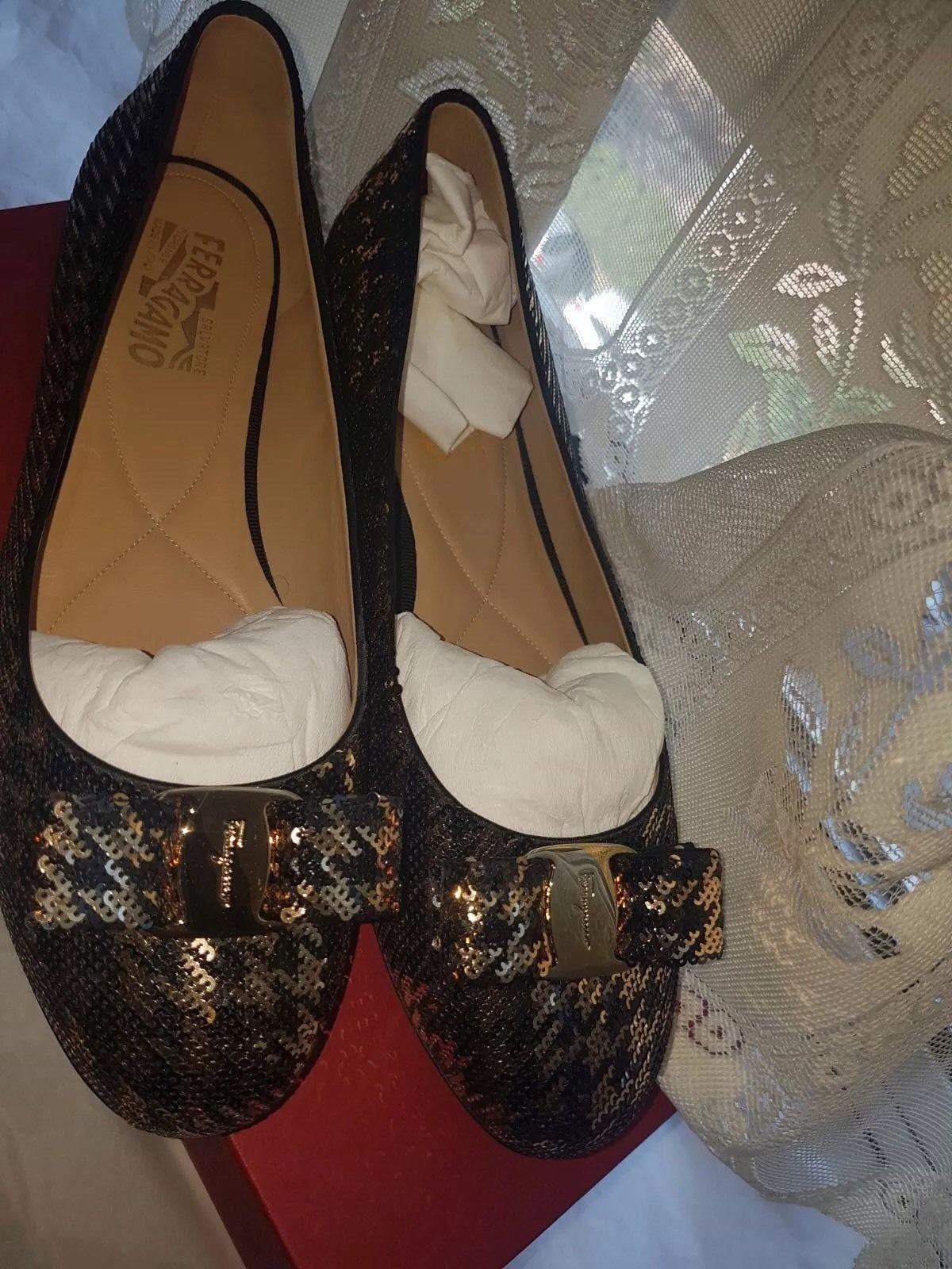 Salvatore Ferragamo Varina Cool sequin pumps