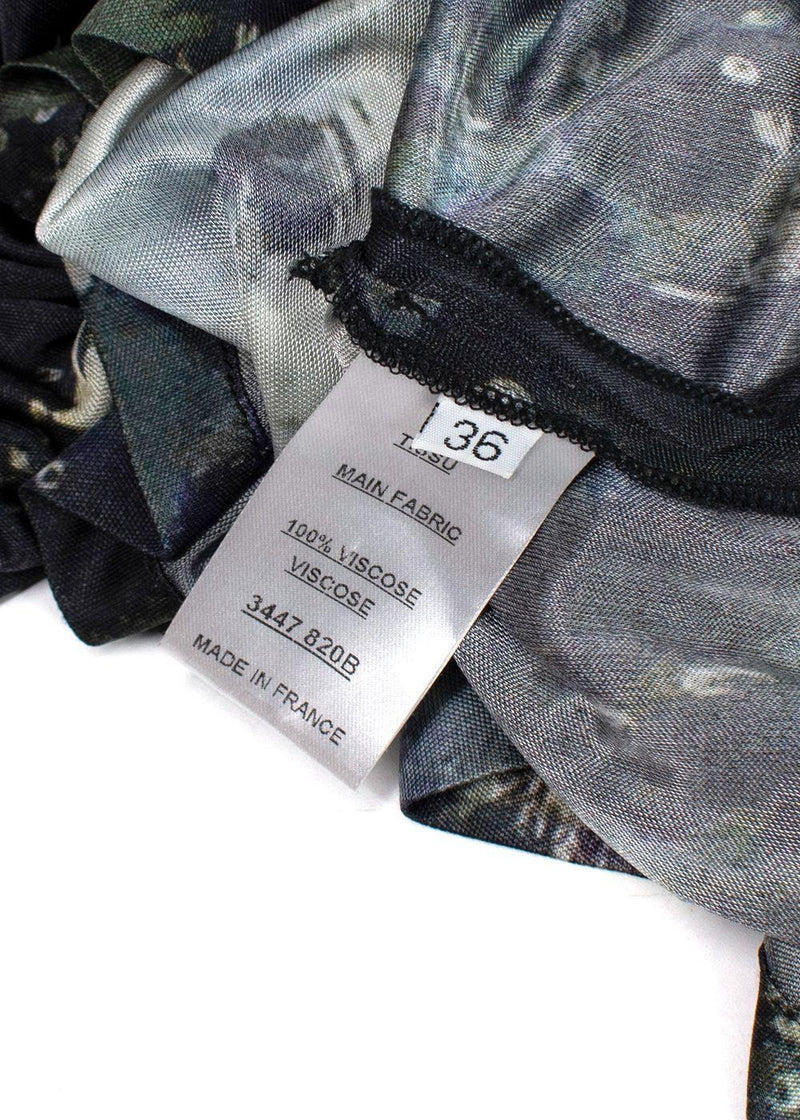 Balmain Lightweight Oversize Draped Top & Leggings