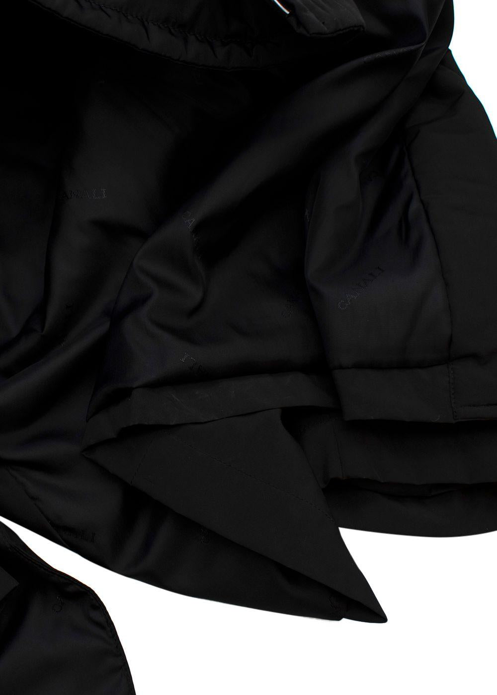 Black Double Layer Jacket