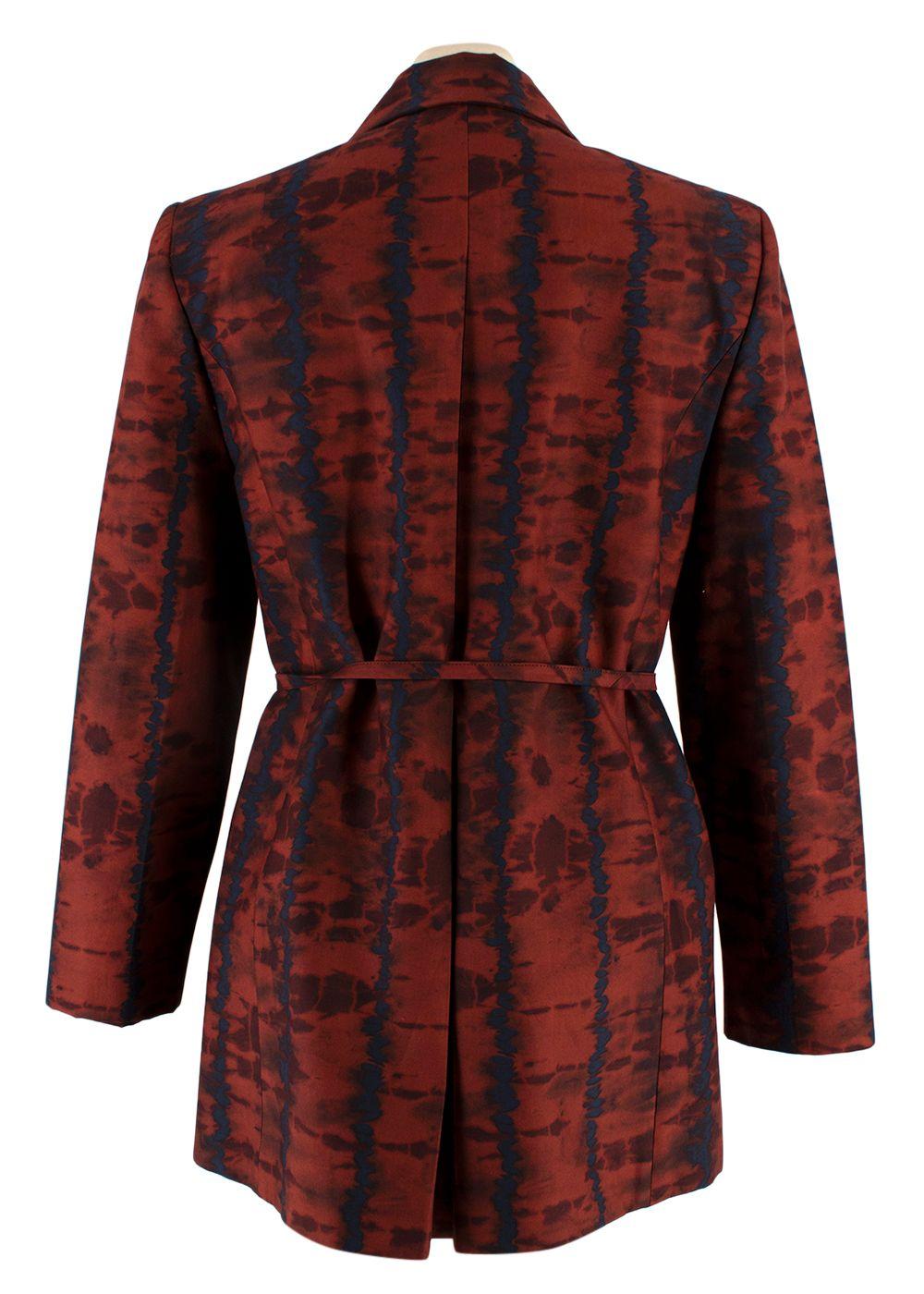 Altuzarra Hattson belted tie-dyed cotton-blend blazer