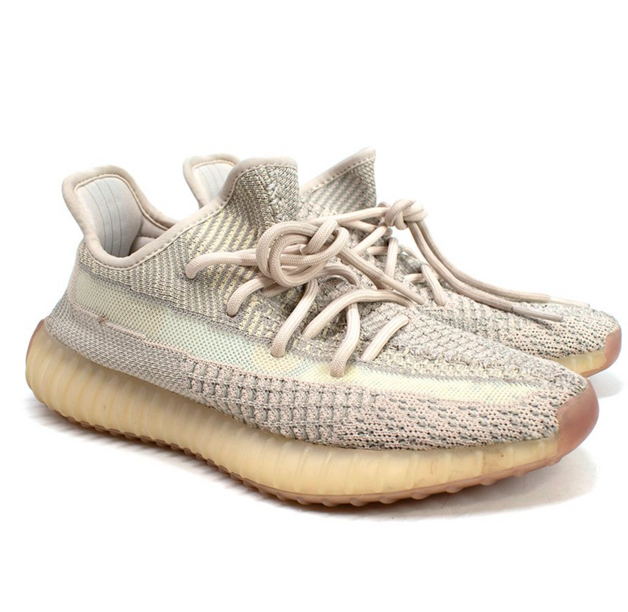 Yeezy Boost 350 V2 Citrin Lace Up Trainers