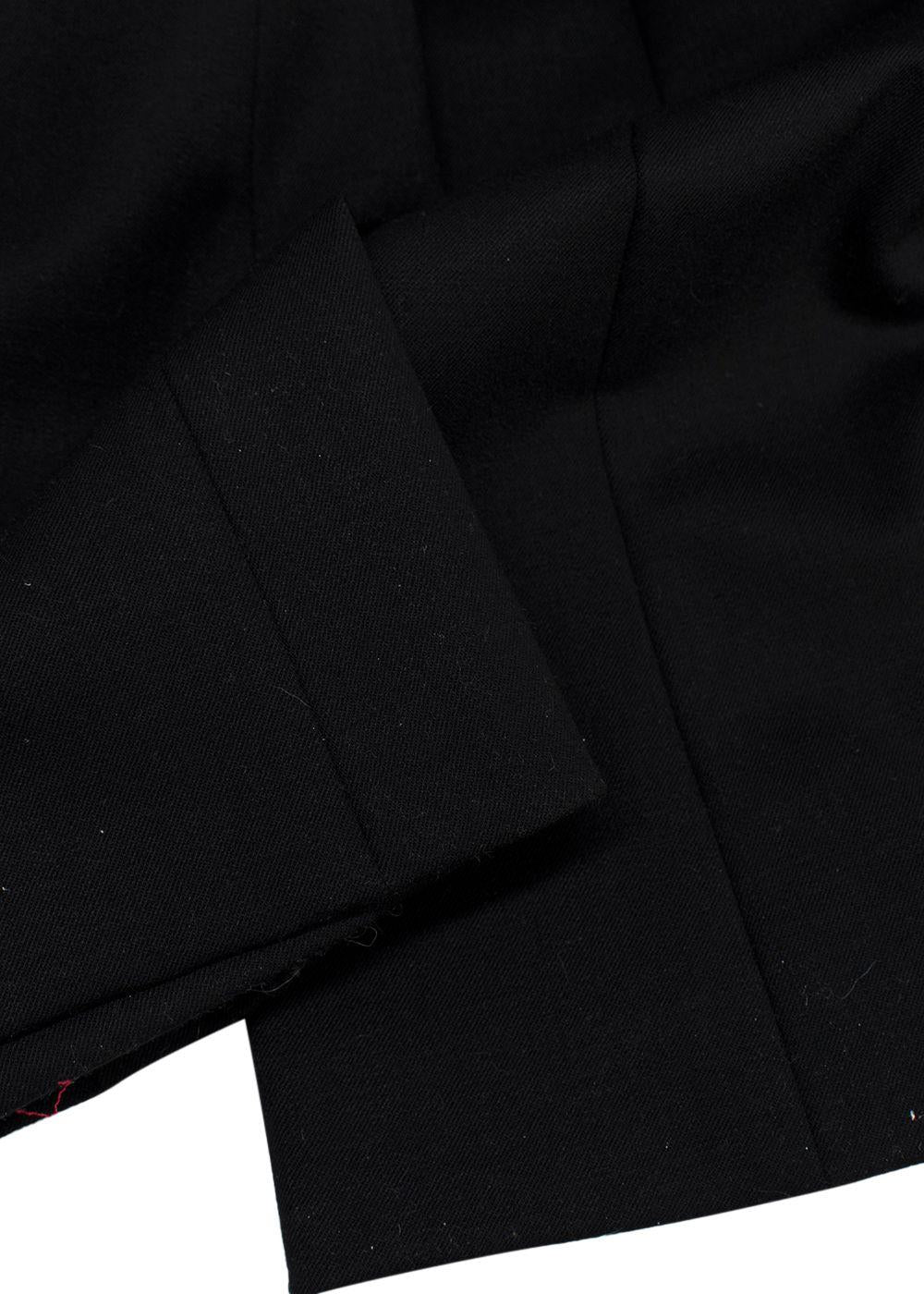 Elie Saab Black Jumpsuit with Velvet Lapels