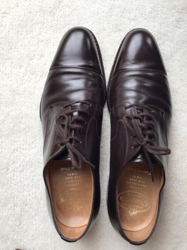 Church's Brown Calfskin Oxford Shoes