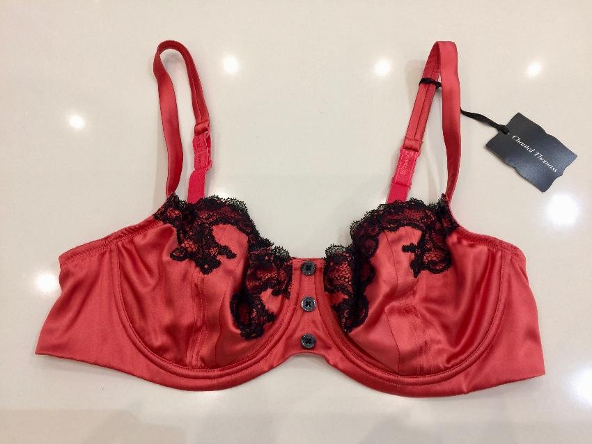 Chantal Thomass Strawberry Silk & Lace Lingerie Set