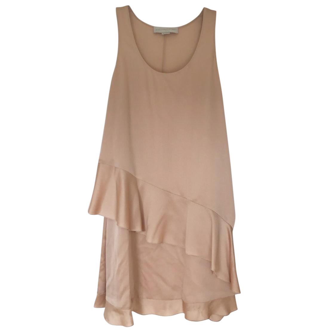 Stella McCartney Nude Silk Dress