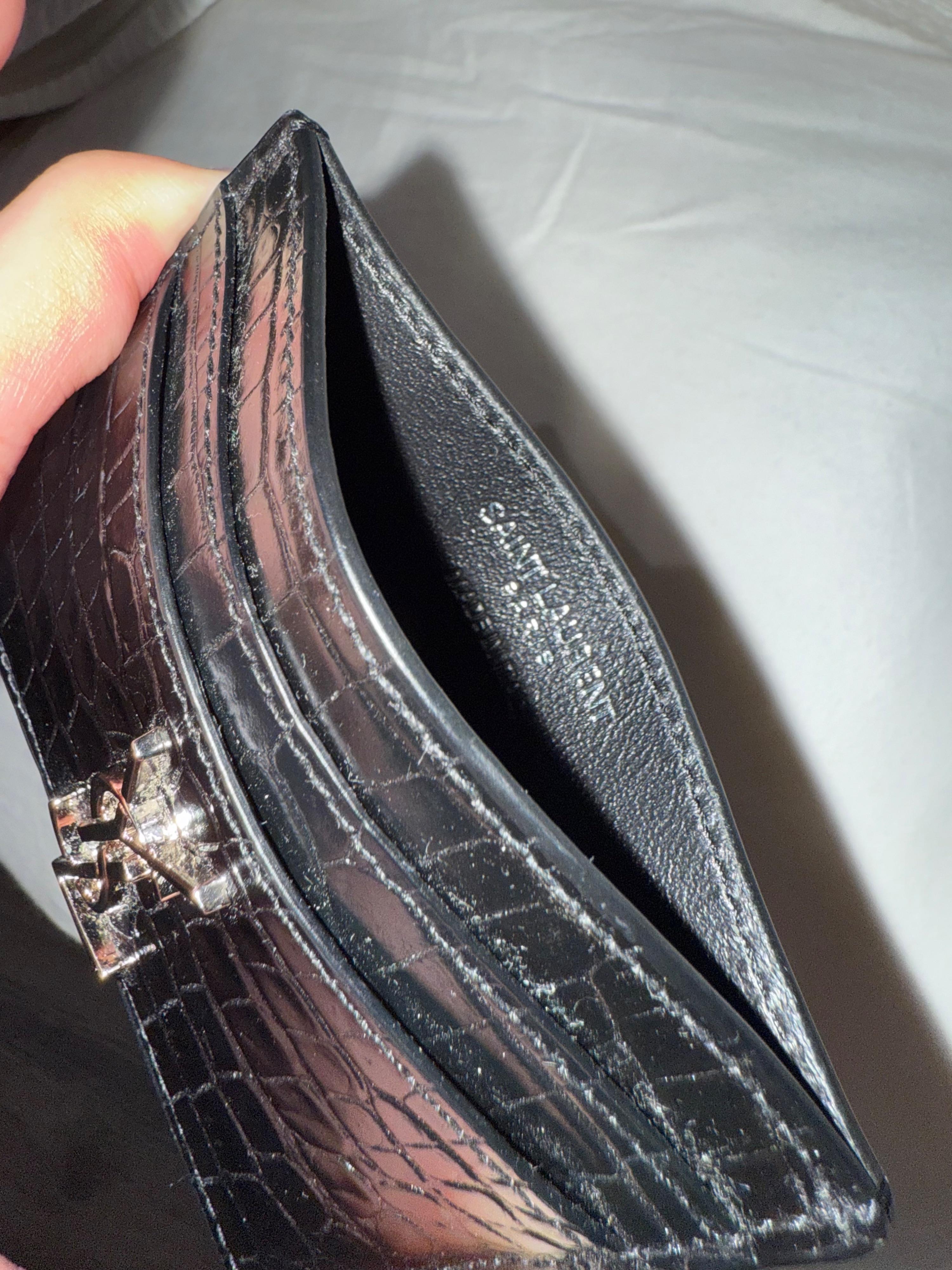 Saint Laurent Black Card Holder