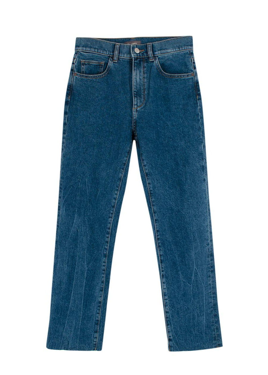 DL 1961 Blue Denim High Rise Vintage Jeans