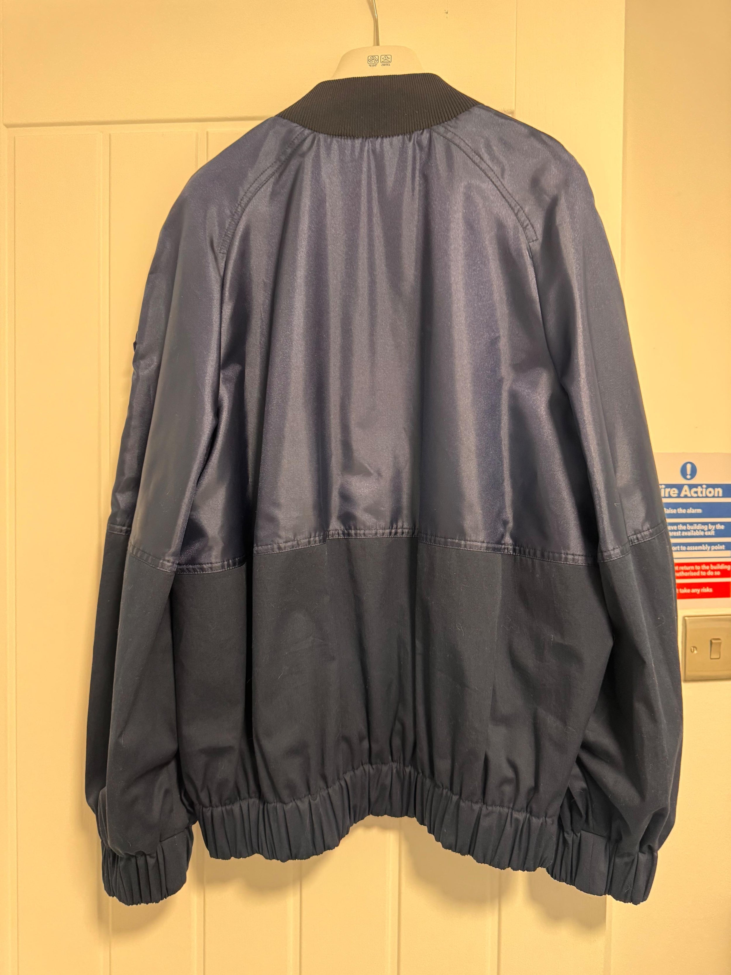 Navy Gobie Bomber Jacket