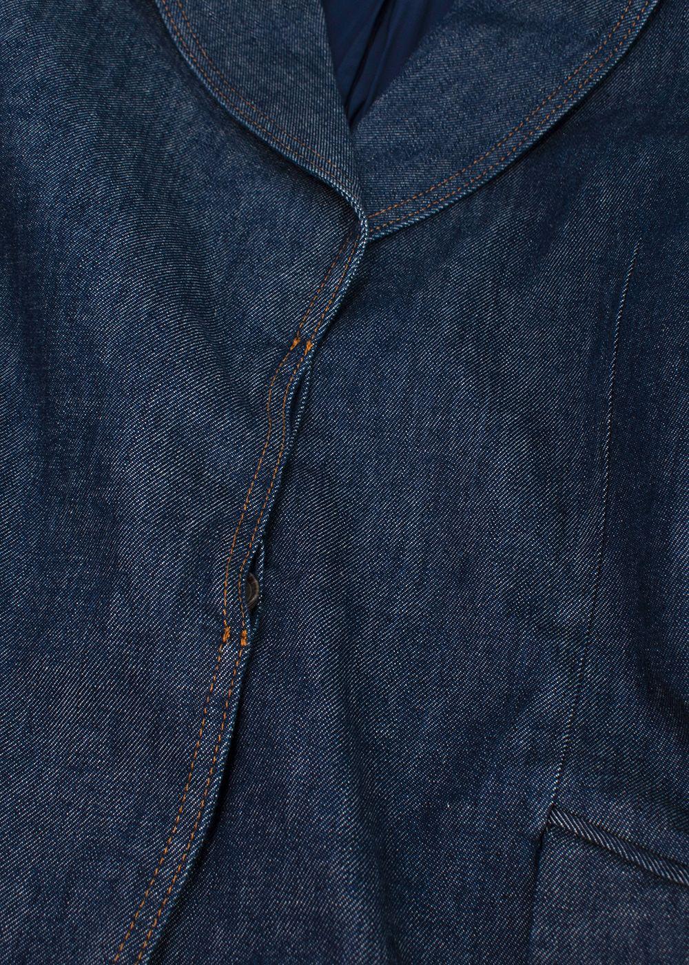 Johnathan Simkhai Blue Denim Jasper Blazer