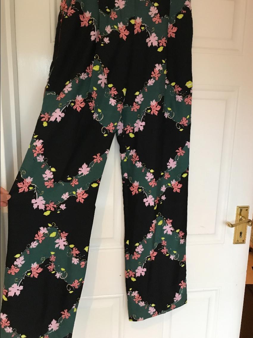 Emilio Pucci Silk Printed Trousers