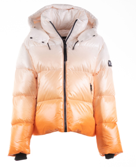 Mackage Orange Ombre Evie Puffer Coat