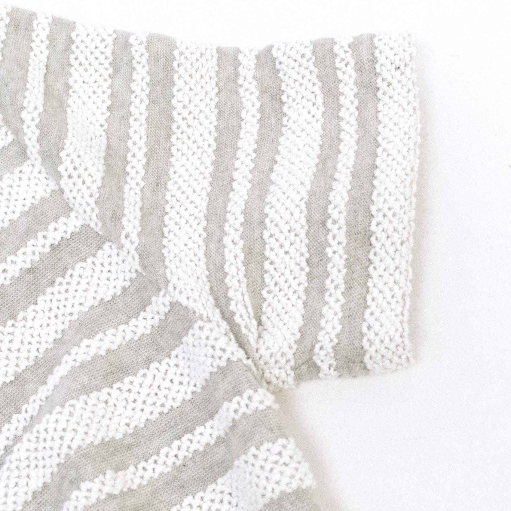 Reiss Grey striped t-shirt