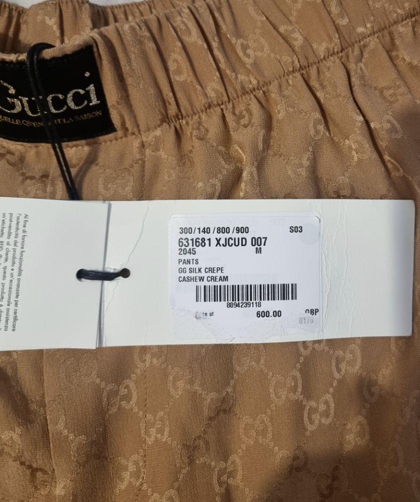Gucci GG Print Silk Shorts