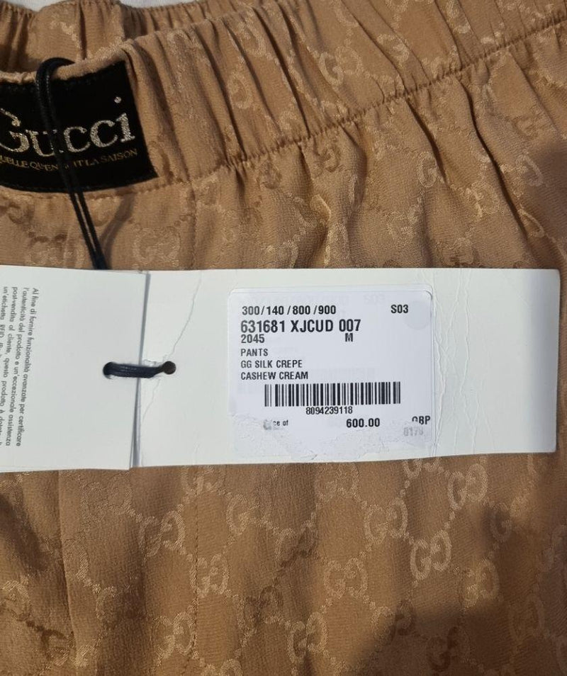 Gucci GG Print Silk Shorts