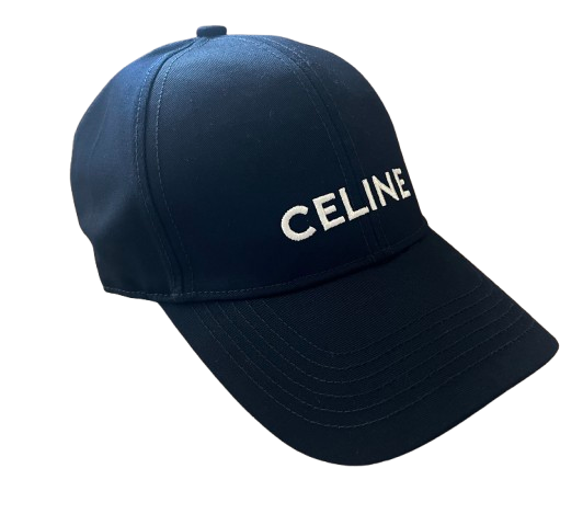 Celine Navy Blue Logo cap