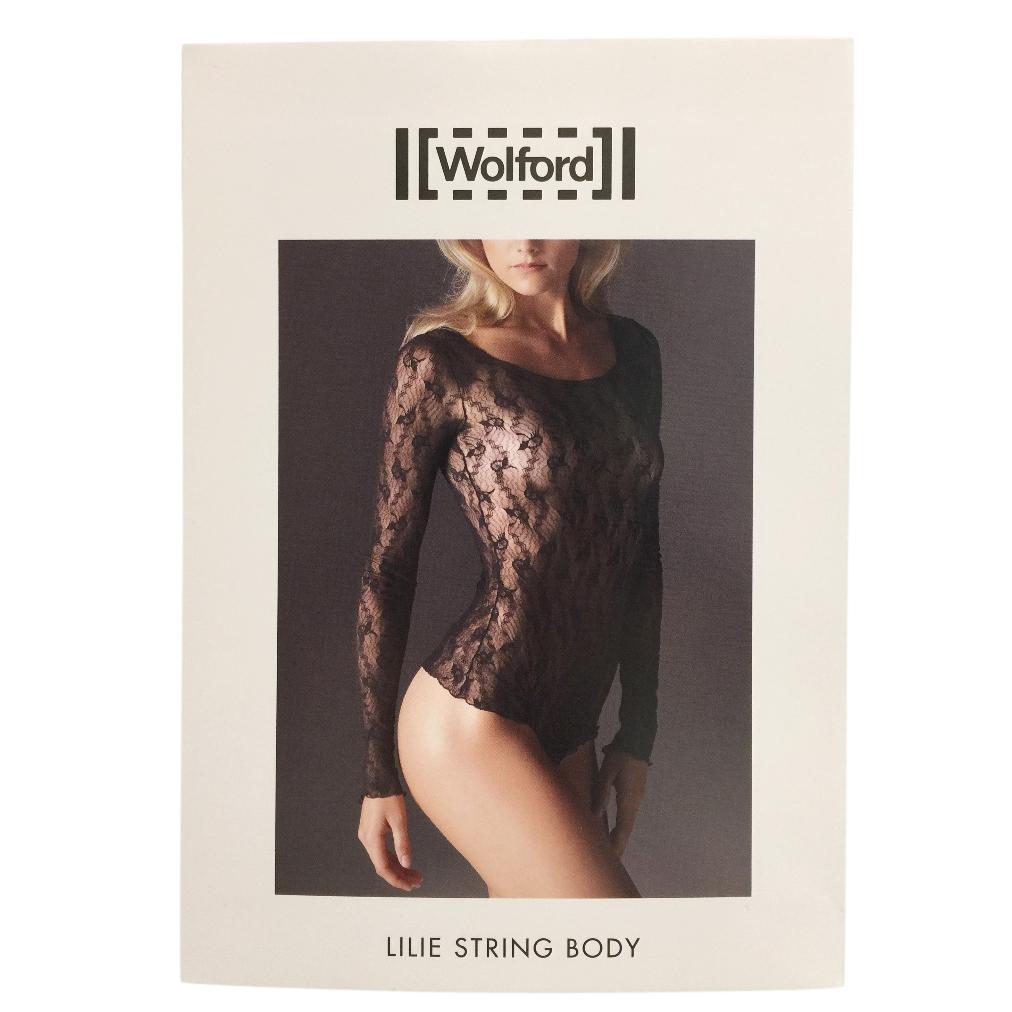 Wolford Lilie Lace String Bodysuit