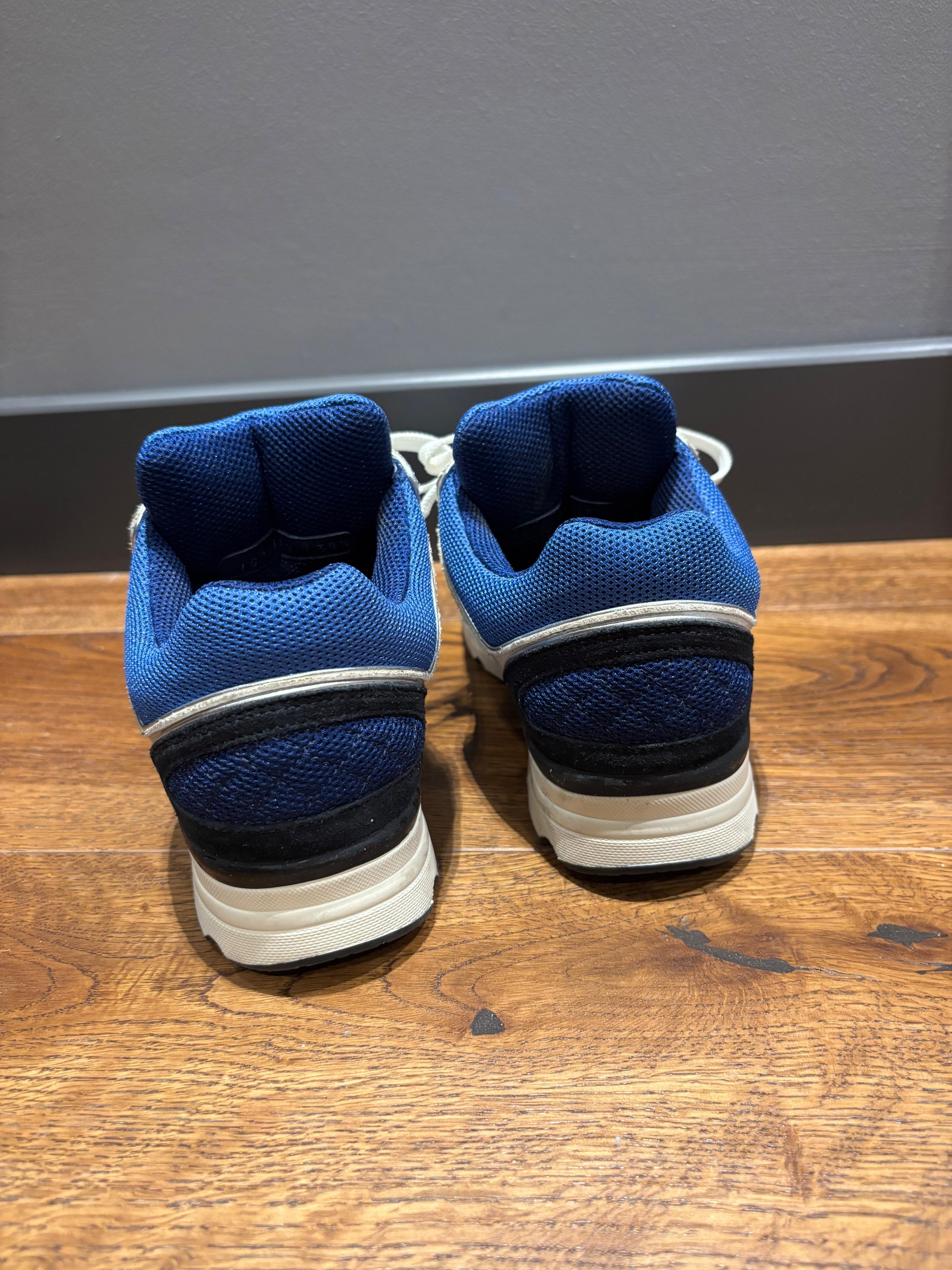 Chanel Blue CC Trainers