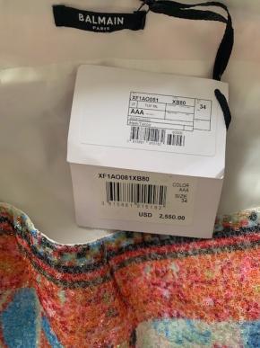 Abstract Printed Off The Shoulder Top