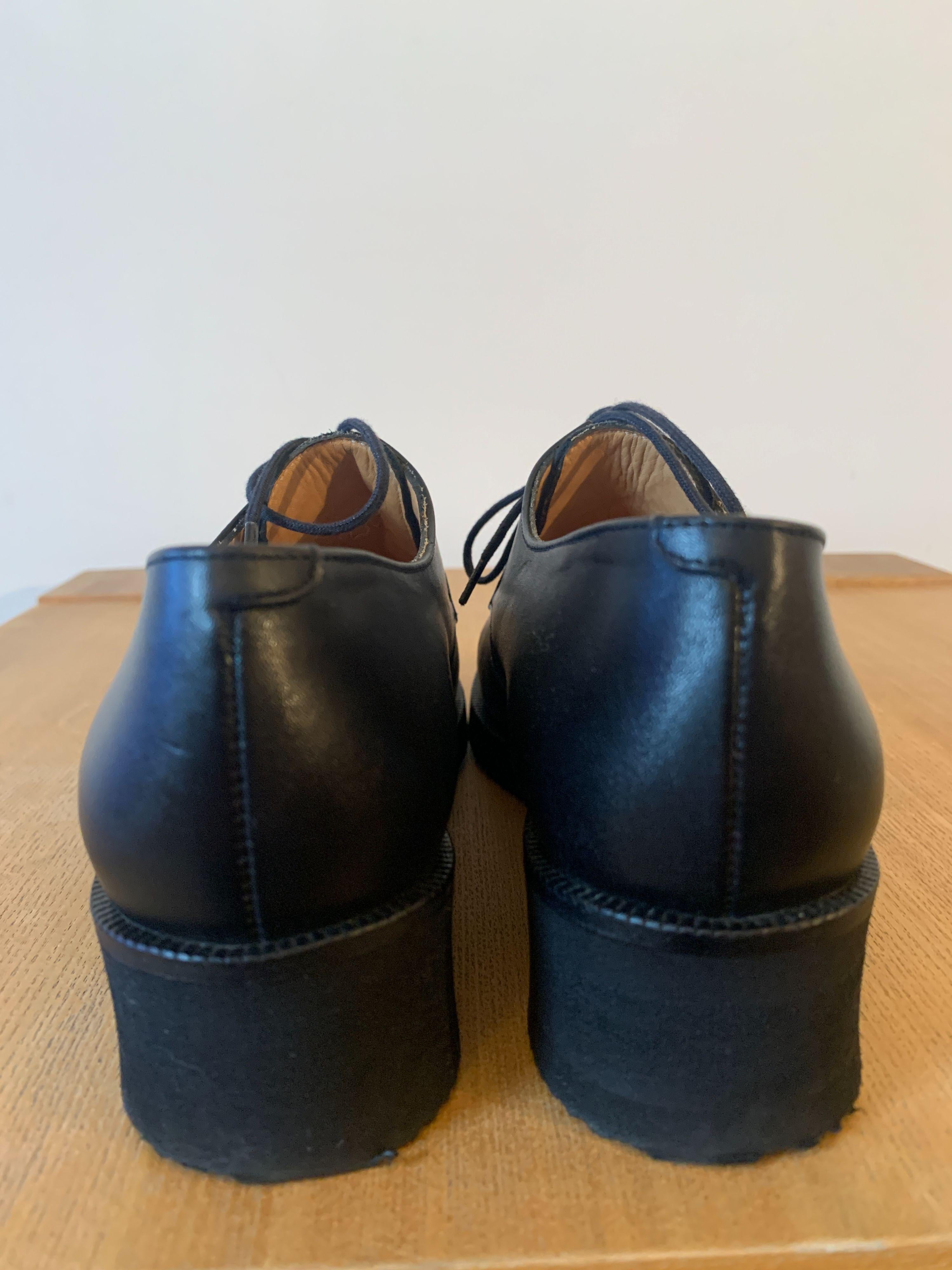 Robert Clegerie Black Leather Brogues