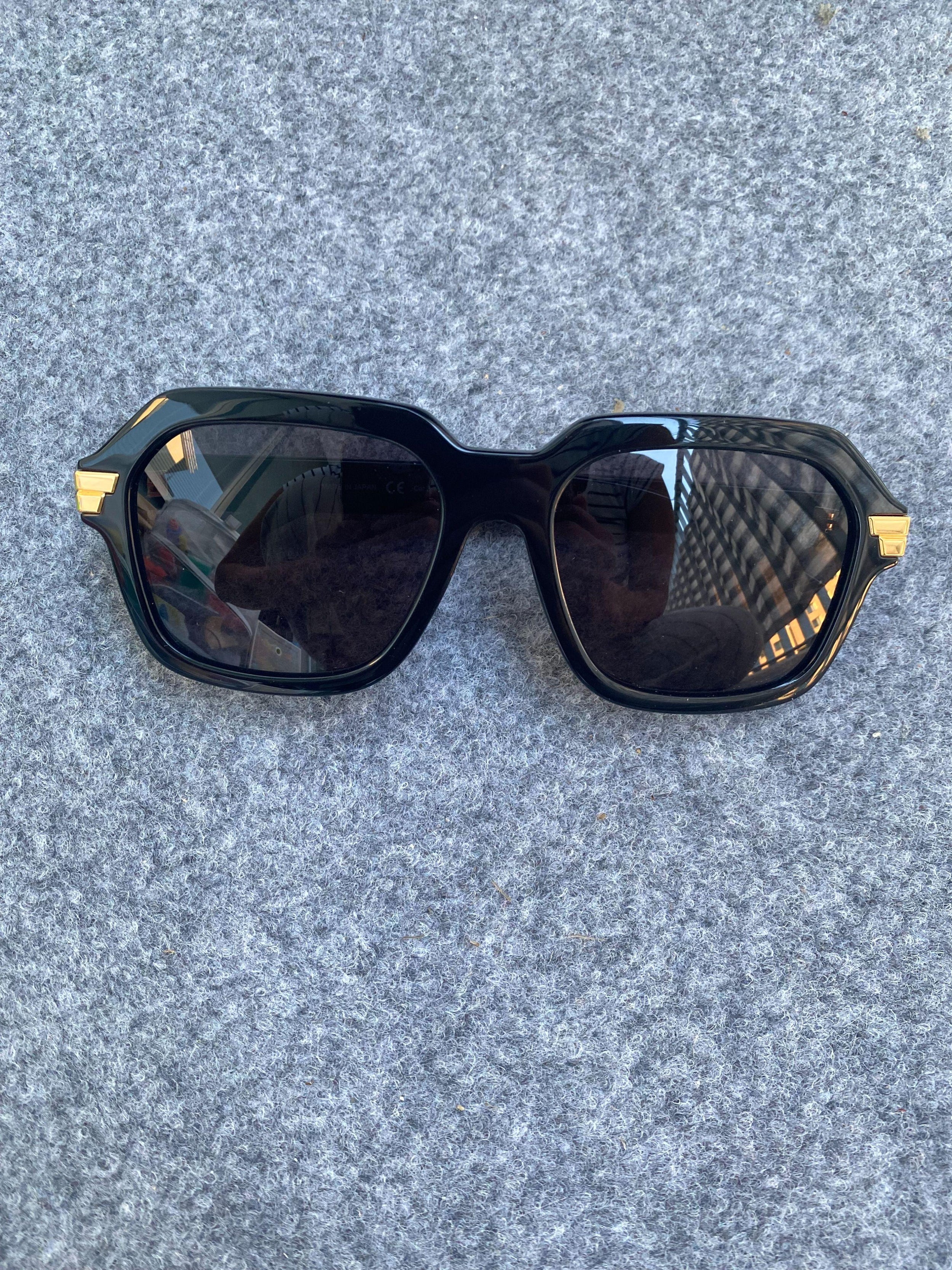 Bottega Veneta Black BV1123S Sunglasses