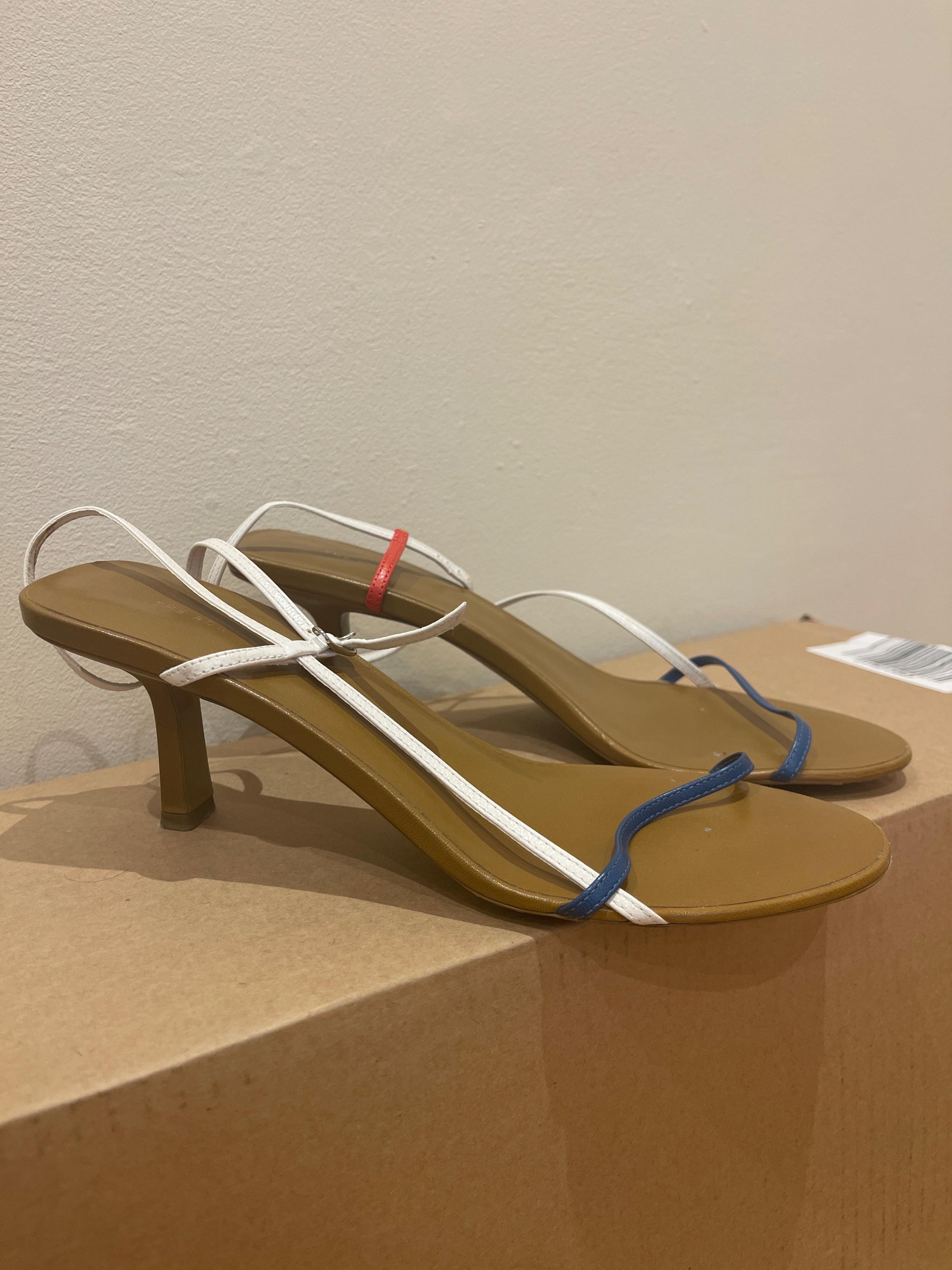 Bare Colour Block Sandals