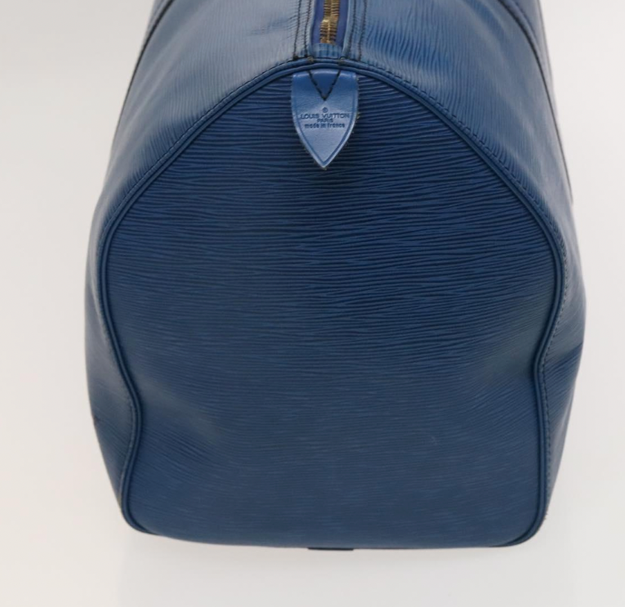 Louis Vuitton Blue Keepall 50 Bag