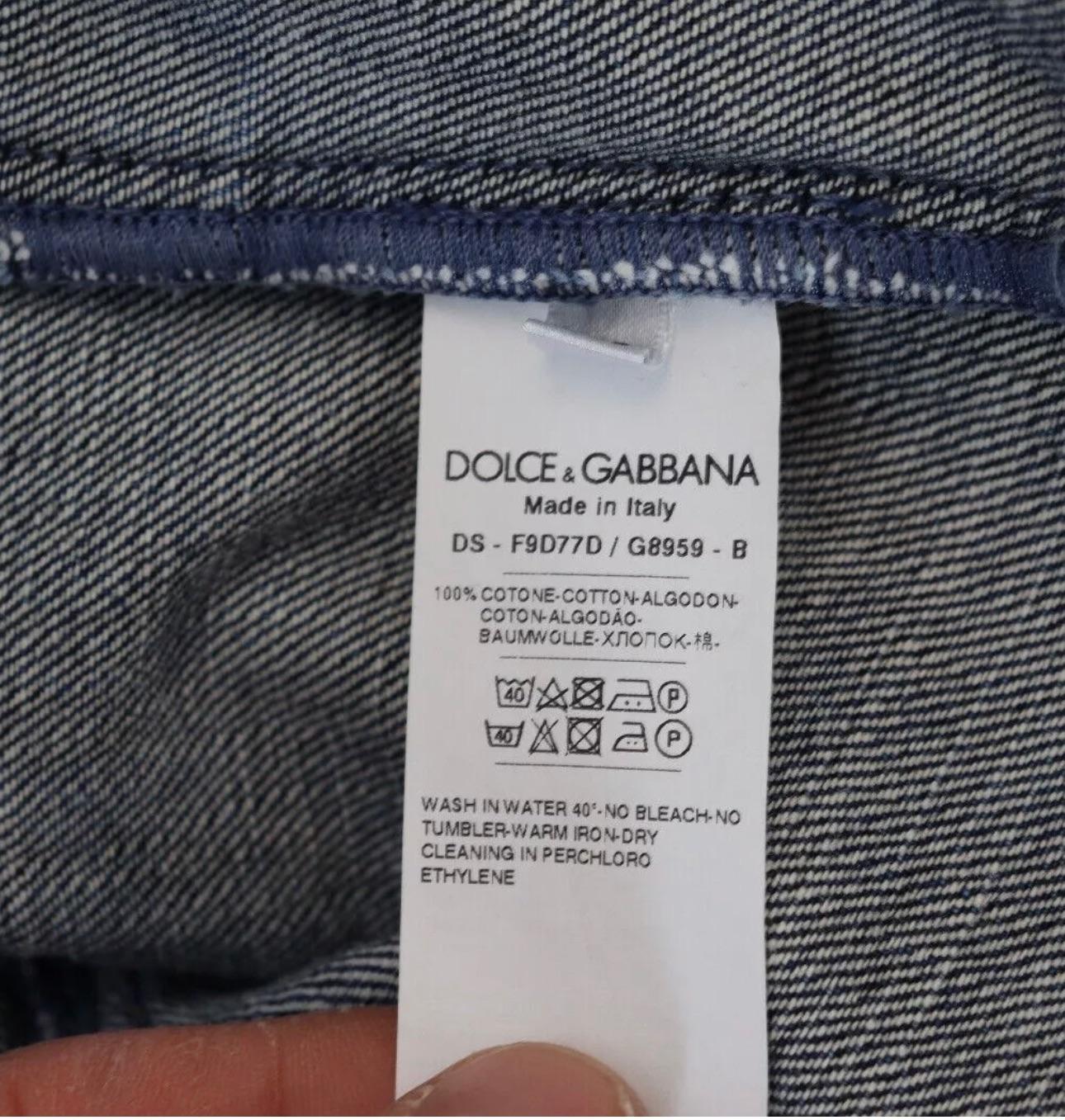 Docle & Gabbana Mixed Denim Jacket