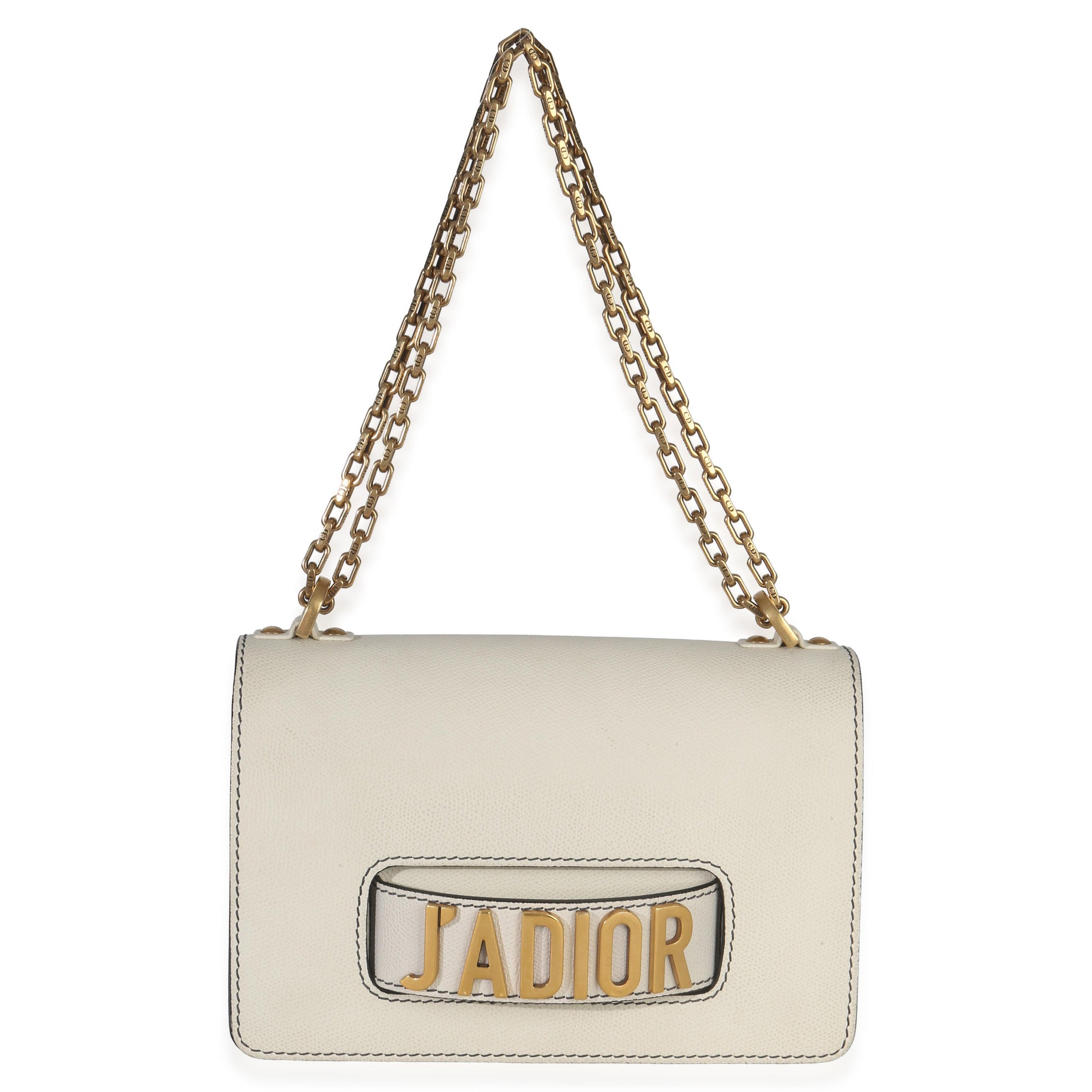 Christian Dior Grained Calfskin J'Adior Chain Flap Bag