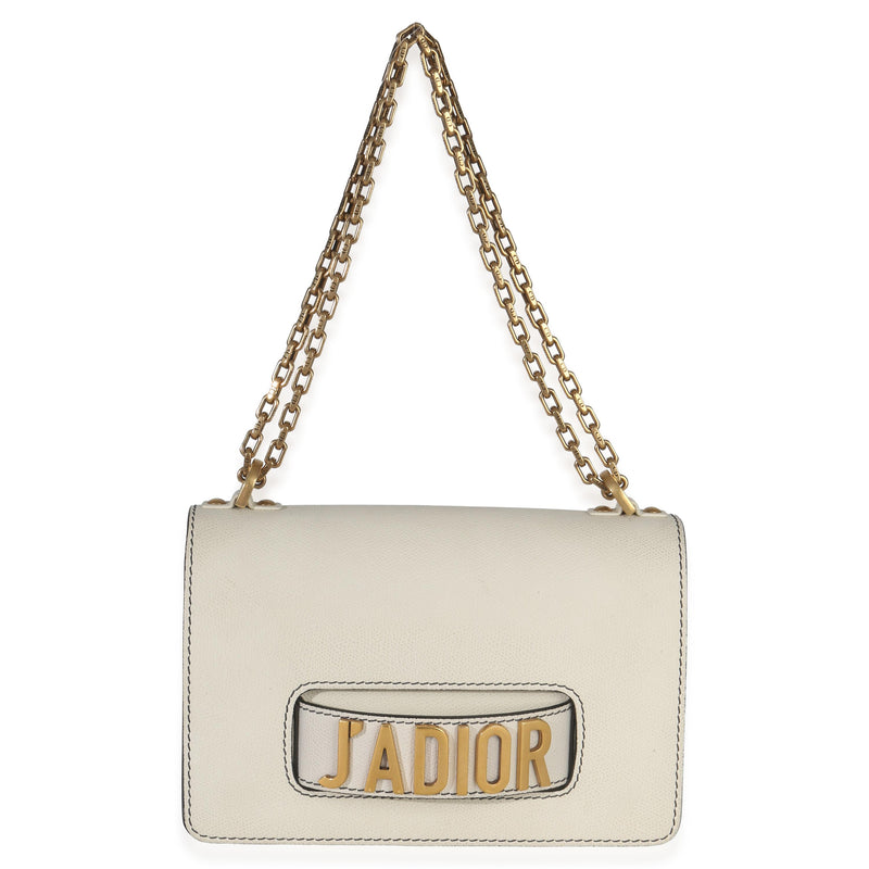 Christian Dior Grained Calfskin J'Adior Chain Flap Bag