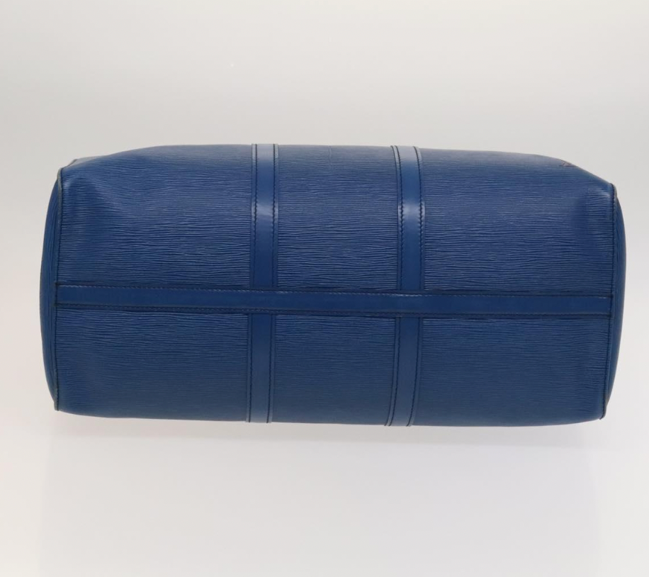 Louis Vuitton Blue Keepall 50 Bag