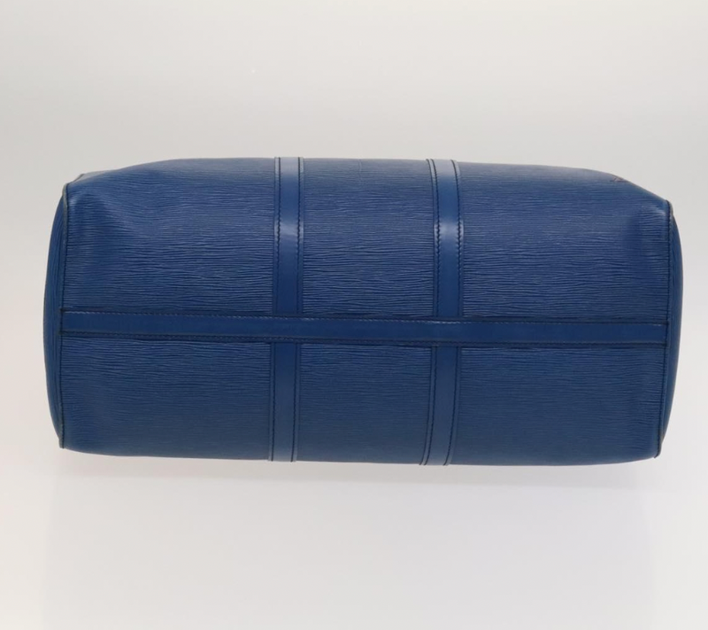 Louis Vuitton Blue Keepall 50 Bag
