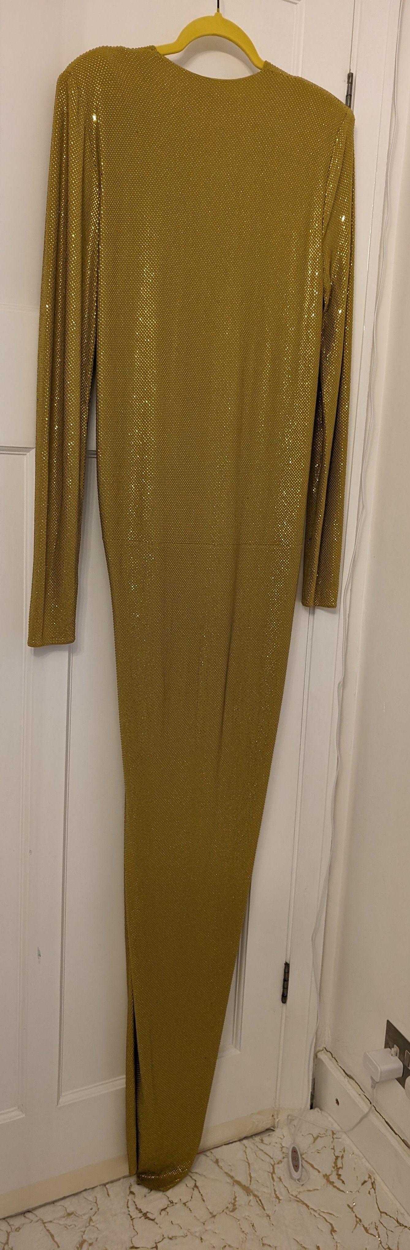 Alexandre Vauthier Crystal Embellished Gown