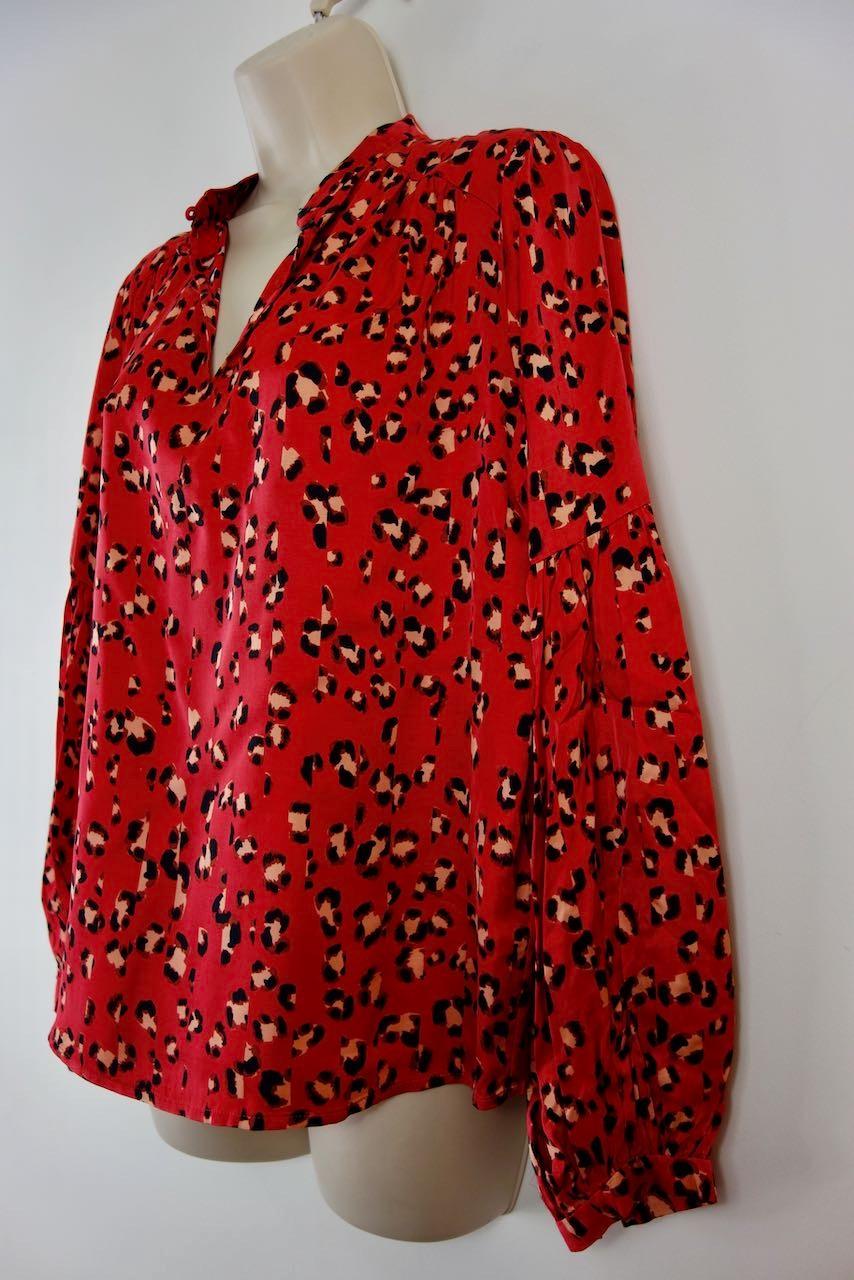 Animal Print Habit Blouse