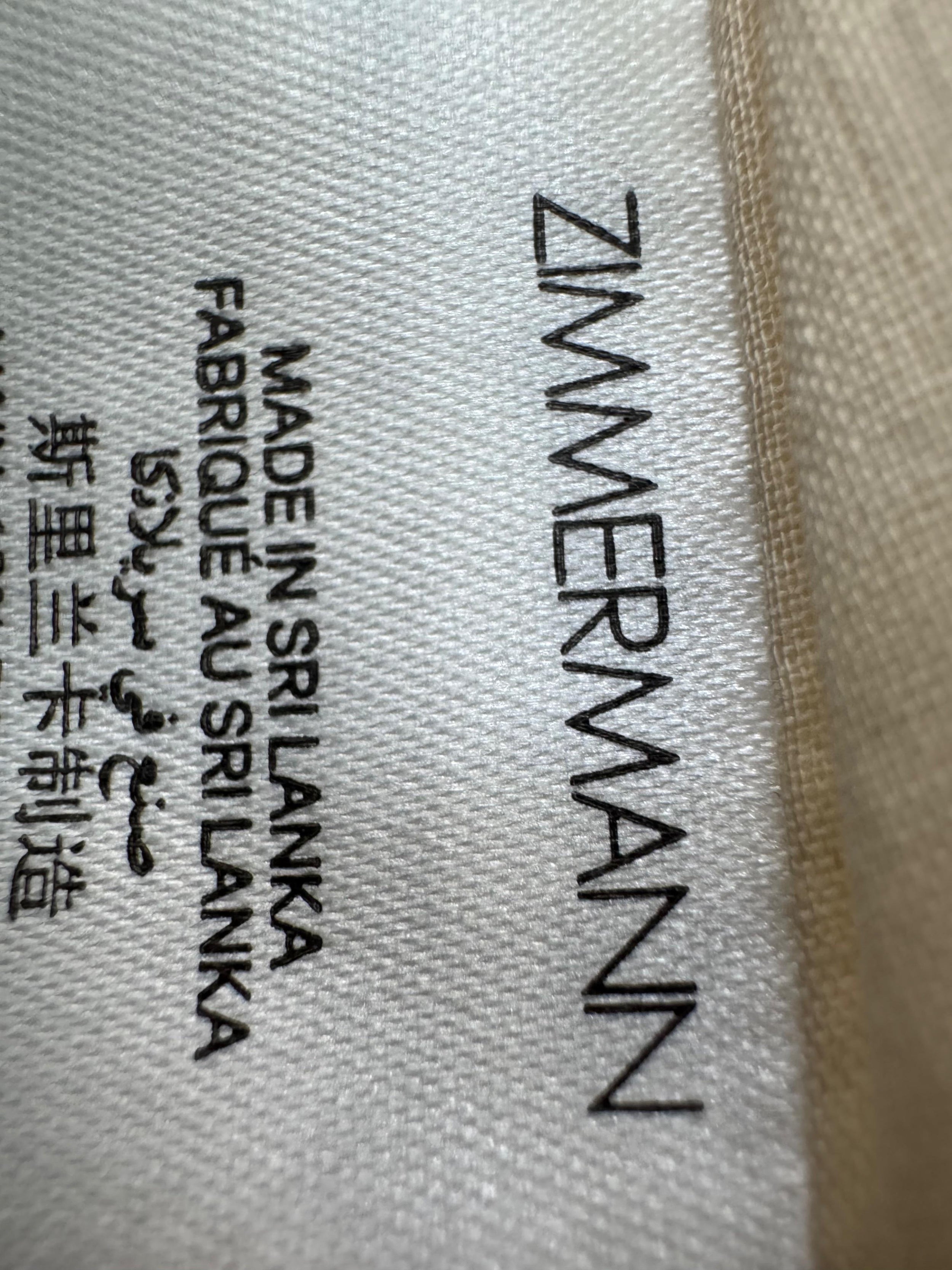Zimmearmann Gold Crush Shift dress