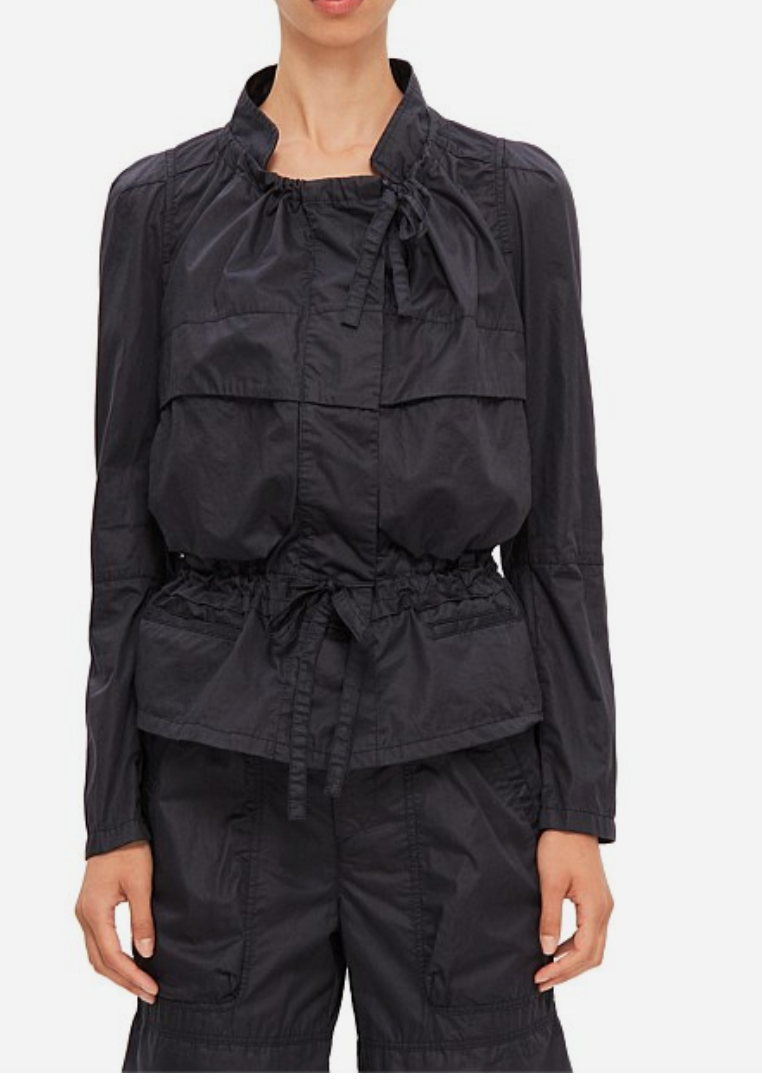 Isabel Marant Navy 'Nancy' Cotton Sports Jacket