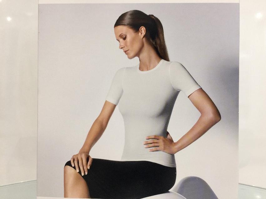 Wolford White Cotton Velvet Light San Jose Shirt