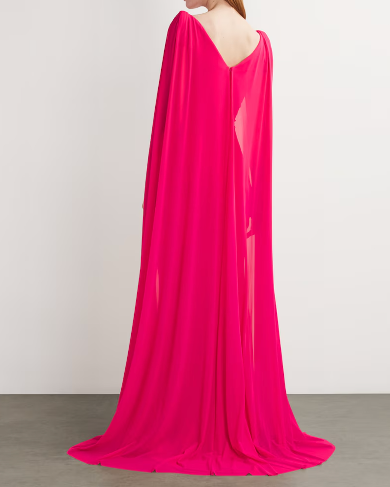 Talbot Runhof Cape Gown