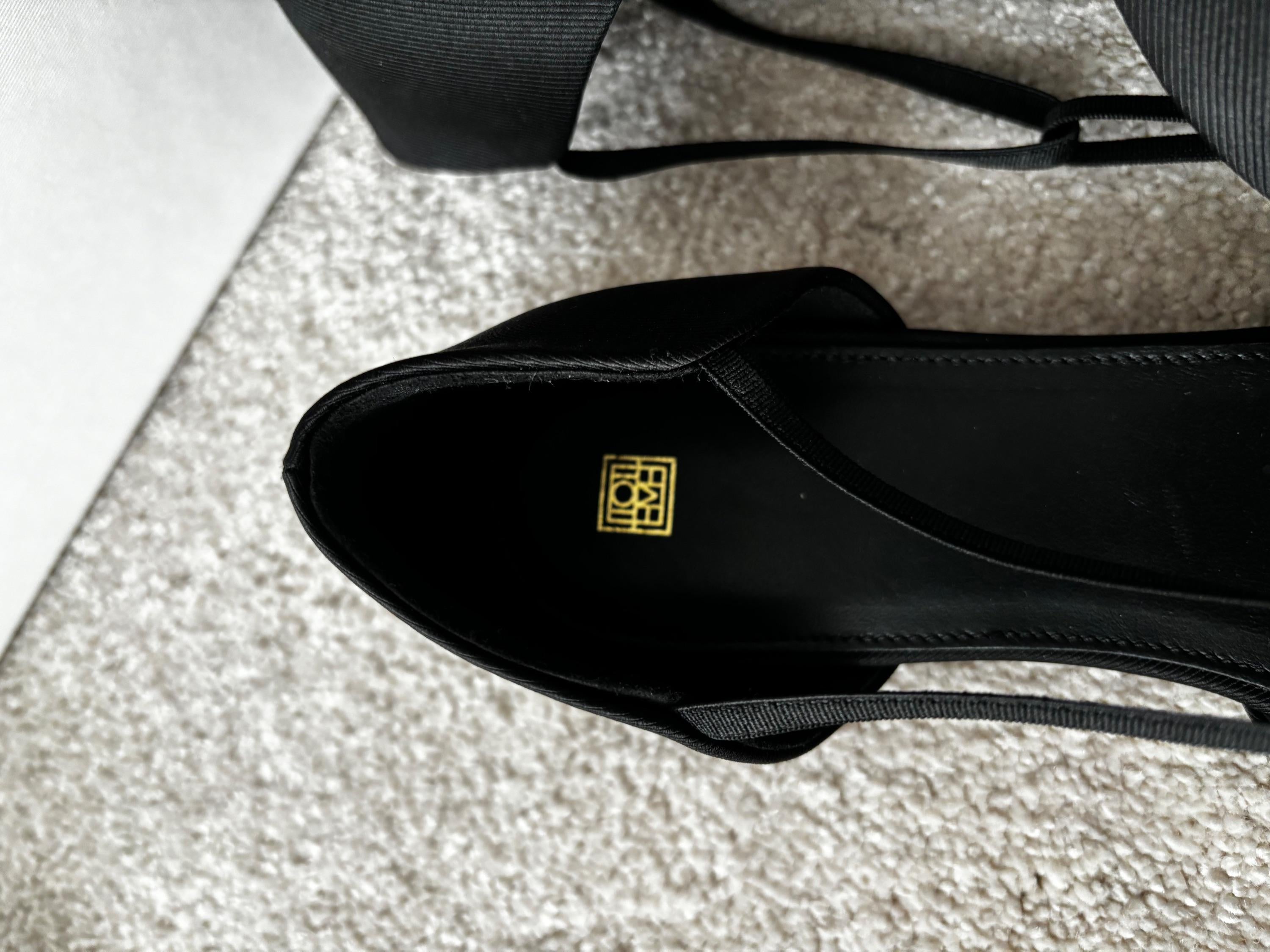 The T-strap grosgrain point-toe flats