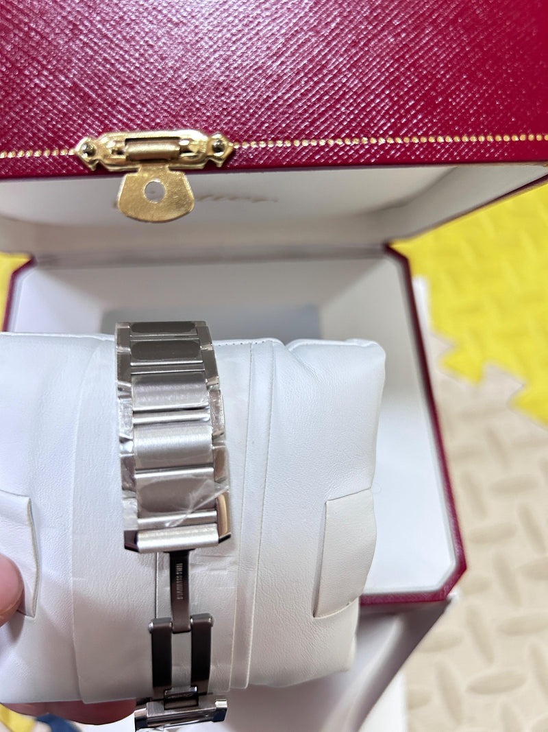 Cartier Stainless Steel Tank Watch