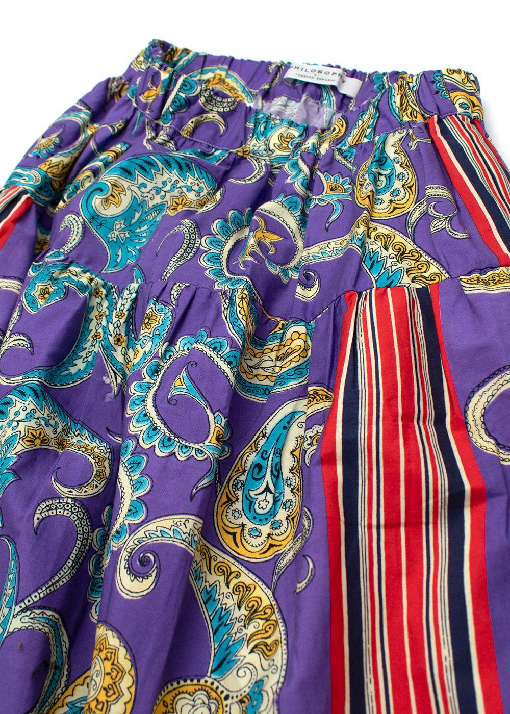 Philosophy Di Lorenzo Serafini Purple Two Piece Set