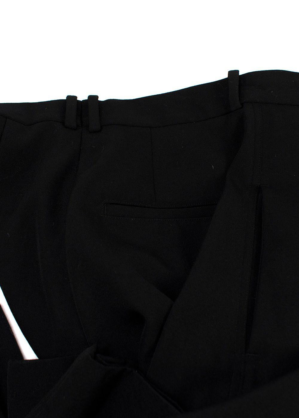 Céline Black Tailored Trousers